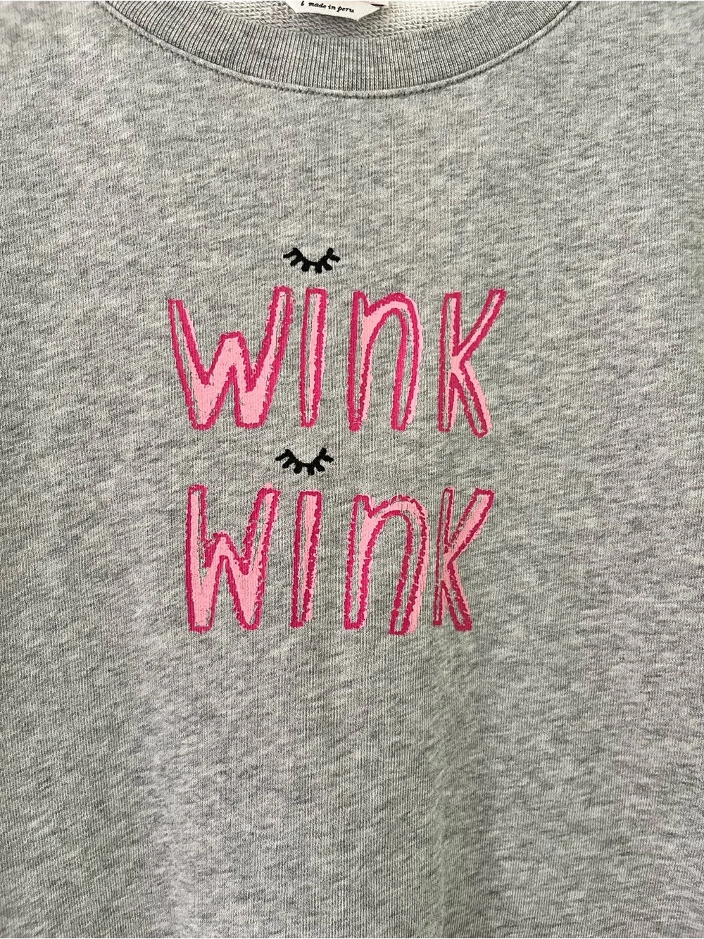 Kate Spade Gray Sweatshirt with Pink 